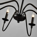 Axyaa Farmhouse Industrial Chandelier for Dining Living Kitchen Bedroom Balcony