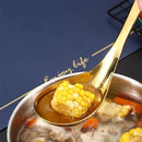 Axyaa Stainless Steel Japanese Soup Skimmer Colander Ladle Cookware Utensil