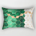 Axyaa Rectangle Lumbar Cushion Cover for Home Sofa Decoration