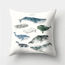 Axyaa Decorative Pillow Case 45x45CM Square Polyester Cover for Room Décor