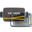 Axyaa Stainless Steel Liner Lunch Box with Free Cutlery and Letter Pattern
