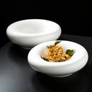 Axyaa Ceramic Round Dinner Plates Set for Home, Restaurant, Hotel - 5 Pack