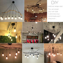 Axyaa Vintage Industrial Spider Chandelier Pendant Light Ceiling Lamp