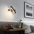 Axyaa Nordic Rotating Wall Lamp, Modern Minimalist LED Bedroom Lighting