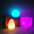 Axyaa LED Night Light: Remote Controlled Atmosphere Lamp for Coffee Shop - Adjustable Garden Lighting