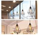 Axya Iron Cage Pendant Light for Home Decor