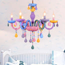 Axya Nordic Children's Chandelier Candlesticks for Girl's Bedroom and Living Room