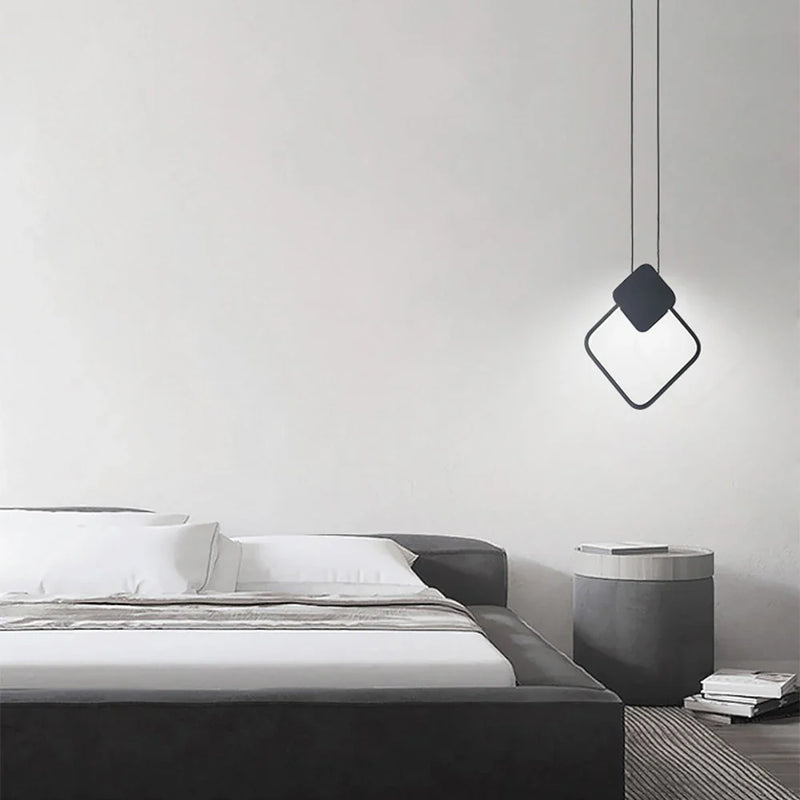 Axyaa LED Pendant Lamp 12W Aluminum for Kitchen Bar Dining and Living Room