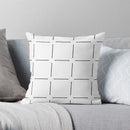 Axyaa Stripe Cushion Cover 45x45 Soft Pillow Cover for Living Room Sofa Nordic Home Decor