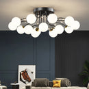 Axyaa Glass ball G9 LED Ceiling Light - Nordic Design for Bedroom and Living Room