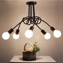 Axyaa Iron Chandelier Ceiling Light for Modern Home Living Room Bedroom