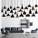 Axyaa Wood Aluminium e27 Pendant Light for Modern Ceiling Decor