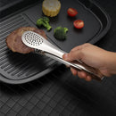Axyaa Stainless Steel Buffet Tongs for Cooking and Baking