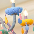 Axyaa Rainbow Crystal Chandelier for Bedroom and Children's Room