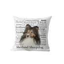 Axyaa Dachshund Dog Velvet Cushion Cover for Living Room Sofa - Home Decor Pillowcase