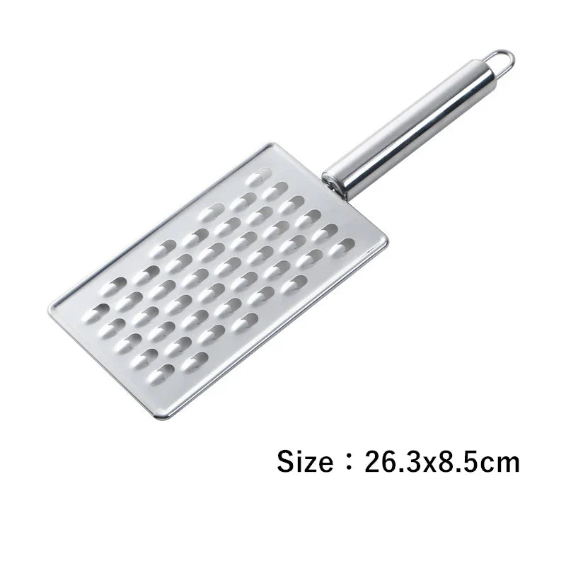 Axyaa Stainless Steel Grater Peeler Slicer Crusher Kitchen Gadget