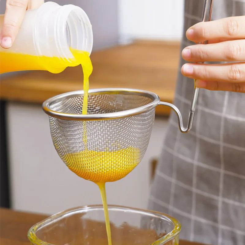 Axyaa Stainless Steel Mesh Hot Pot Colander Skimmer for Home Kitchen Cooking