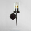 Axyaa Postmodern Glass Wall Sconce for Hotel and Foyer Illumination