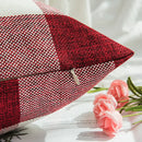 Axyaa Plaid Geometric Stripe Cushion Cover for Home Decor & Sofa Bed