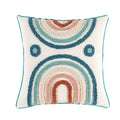 Floral Rainbow Cushion Cover by Axyaa - 45x45cm/30x50cm Loop Tufting Home Décor