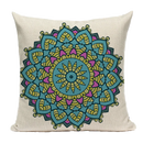 Bohemian Linen Cushion Cover 45x45 for Sofa - Axyaa Brand Home Decor