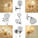 Axyaa Crystal Wall Lamp for Modern Home Decor