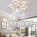 Axyaa Smart LED Ceiling Fan Light - App Remote Control, Adjustable Speed, Dimmable