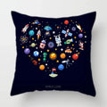 Axyaa Space Dream Decorative Sofa Cushion Cover Alien Astronaut Throw Pillows