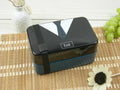 Axyaa Romantic Couple Lunch Box: Creative Microwave Bento with Tableware, 600ml