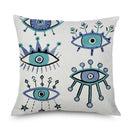 Axyaa Evil Eye Dream-catcher Pillowcase for Ramadan Decor