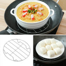 Axyaa Stainless Steel Steamer Rack for Kitchen Cooking and Baking
