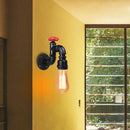 Axya Iron Pipe Wall Lamp E27 Industrial Vintage Light Loft Bar Decor Fixtures