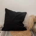 Axyaa Fringed Pillow Case Cotton Linen Cushion Cover in Various Colors & Sizes