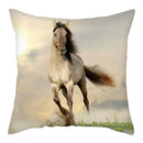 Axyaa Galloping Horse Cushion Cover 45X45CM for Bedroom Sofa Chair