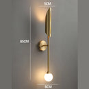 Axyaa Light Luxury Wall Lamp for Home Decor in Living Room, Bedroom, or Hotel