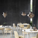 Axyaa Retro Glass Pendant Light for Dining Room, Restaurant, Bar - Staircase Hanging Lamp