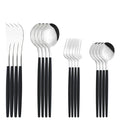 Axyaa Mint Green Stainless Steel Cutlery Set - 16pcs for Kitchen Tableware