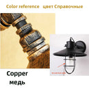 Axyaa Industrial Loft Wall Lamp for Bedroom Porch Balcony Stair Pub Cafe Sconce