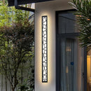 Axyaa LED Outdoor Wall Lamp IP65 Aluminum Light for Garden Villa.