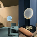 Axyaa Brass Minimalist Pendant Lamp Glass Round Light Fixture