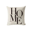 Love Home Decorative Pillow Covers 18x18 for Couch Sofa Bed Bedroom - Axyaa Brand