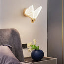 Axyaa Butterfly Wall Lamp: Nordic LED Indoor Modern Light for Bedroom and Living Room