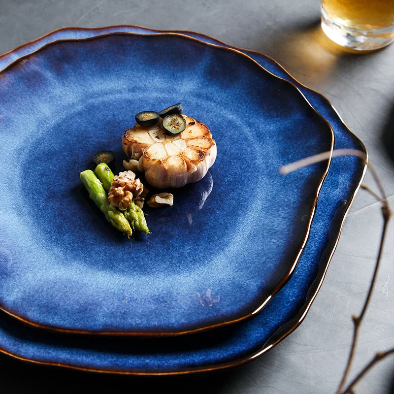 Axya Japanese Retro Ceramic Dishes Set