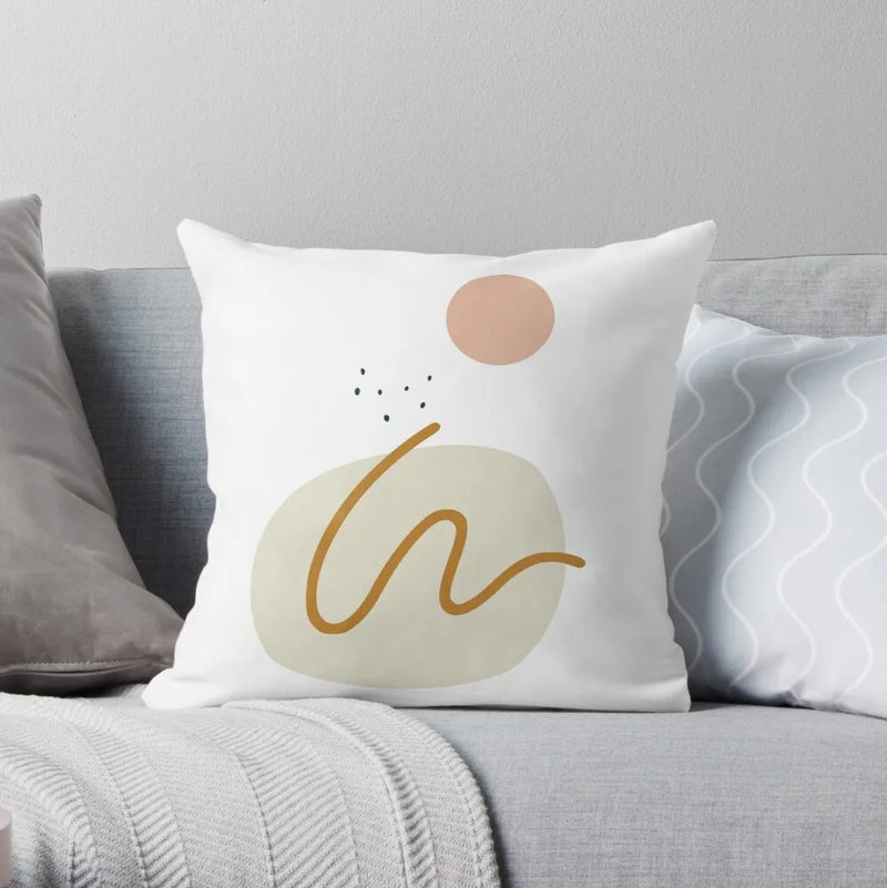 Velvet Matisse Pillow Cover 18x18 Inch for Home and Car Decor - Axyaa