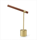 Axyaa Nordic Wood LED Table Lamp for Living Room, Warm White Light