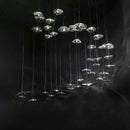 Axya Glass Staircase Pendant Light for Restaurant Bedside Bar Table