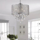 Axyaa Crystal Pendant Light: Elegant Hollow Out Suspension Lighting for Dining Room