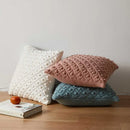 Axyaa Knit Cushion Cover 45x45cm for Home Decoration