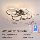 Axyaa Dimmable LED Ceiling Lights for Living Room and Bedroom