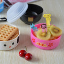 Axyaa Kids Double-layer Lunch Box: Microwavable & Portable Food Container